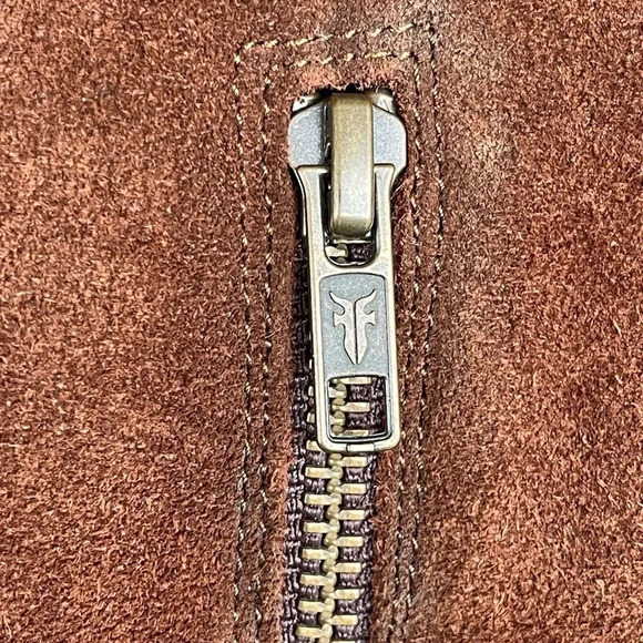 Frye Womens SHIRLEY OVER THE KNEE Brown Oiled boots 10 B - Picture 10 of 14